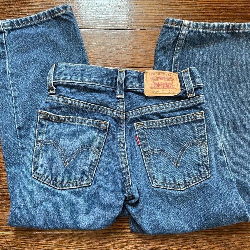 Levi’s 550 vintage relaxed fit size 8 regular